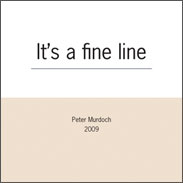 bookwork, It's a fine line