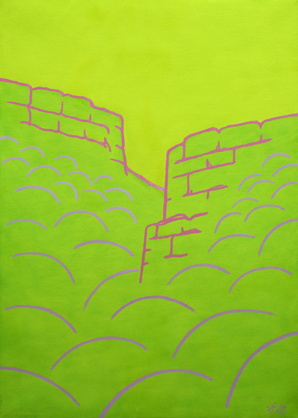 painting, Outcrops (Grampians) 2013 oil on canvas